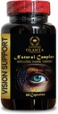 露天综合体 - ViSION 支持自然 COMPLEX - 视觉补充有机物,眼维生素和矿物补充物,塔林补充物 人类,奶tle提取物 - 1瓶 60盖
