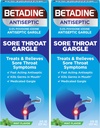 Betadine Sore Throat Relief Gargle, Mint Flavor, 快速代理抗化剂, Povidone-Iodine 0.5%, 8 oz (2 包)