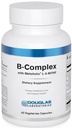 道格拉斯实验室与Metafolin的B-Complex - 综合B维生素补充 - 能量和脑健康支持* - 与Folate, Biotin & Thiamin - 非GMO - 60 蔬菜卡普尔