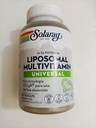 SOLARAY Liposomal 多维素用于男女、高概率、强化吸收维生素C、维生素D、生物素、甲基B-12、Odor中和精致文摘、30种服务、60种蔬菜