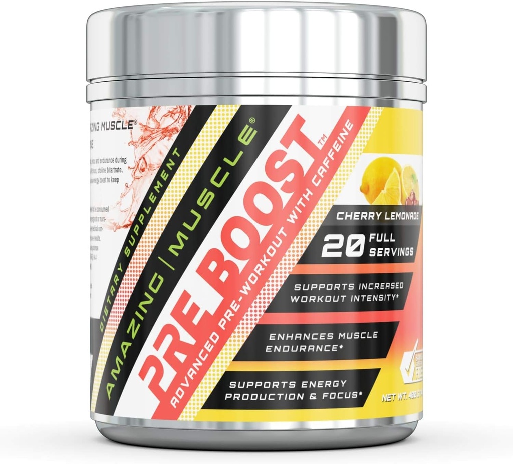 令人惊奇的肌肉预选方案 咖啡因422G 每集装箱20架 樱桃柠檬汁Flavor