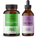 HERBAMA Mimosa Pudica 和 牛奶 硝酸盐 Kit -- -- 1 000 mg Mimosa Pudica Capsules 和 牛奶 硝酸盐 Titure 4 fl oz -- -- Vegan、N-GMO、糖和无酒精 -- -- 2包