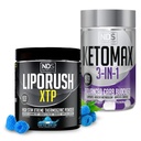 NDS 营养 XTP 热生蓝莓雪锥(45架)和Keto-Max 高级 3-in-1 Pills Carb Blocker Appetite 抑制剂(90架Capsules)