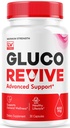 Gluco Revive - GlucoRevive, Gluco Revive Pills,GlucoRevive Support, GlucoRevive Capsules, Gluco Revived All Natural Premium Formula, Gluco Revive Pills Reviews, 30 Capsules for 1 Month