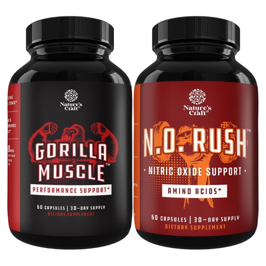超强睾丸酮助推剂包 荷尼山羊草 麻根 汤卡特 Ali & Saw Palmetto 提取剂 & Nitric Oxide Pills for Men 用L-Arginine L-Citrulline 氨基酸促进肌肉生长