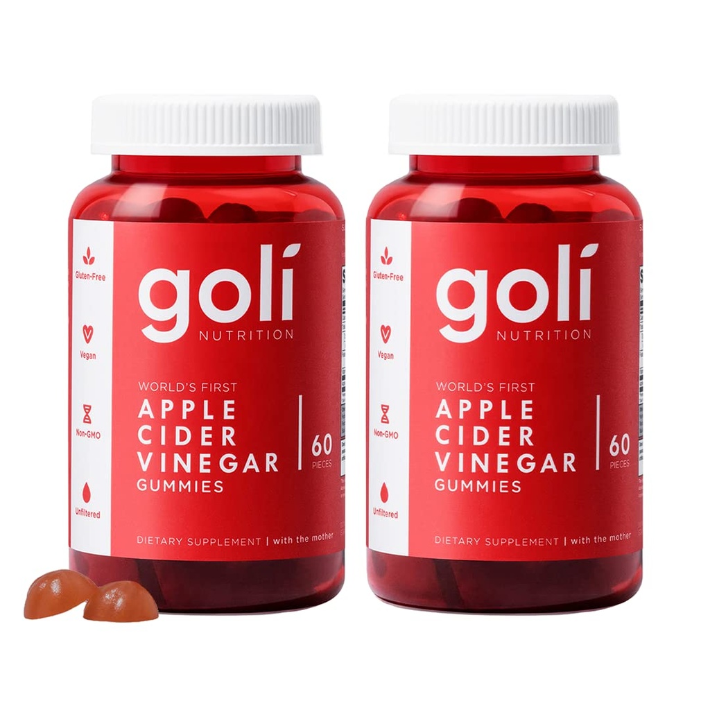Goli营养补充品,苹果苹果苹果苹果醋 葡萄糖 维生素营养,2包60