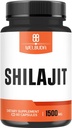 摘录 5:1 Shilajit 补编 1500mg -- -- 对免疫系统、能源生产、脑健康和总体福祉的支持 -- -- 60个卡普尔