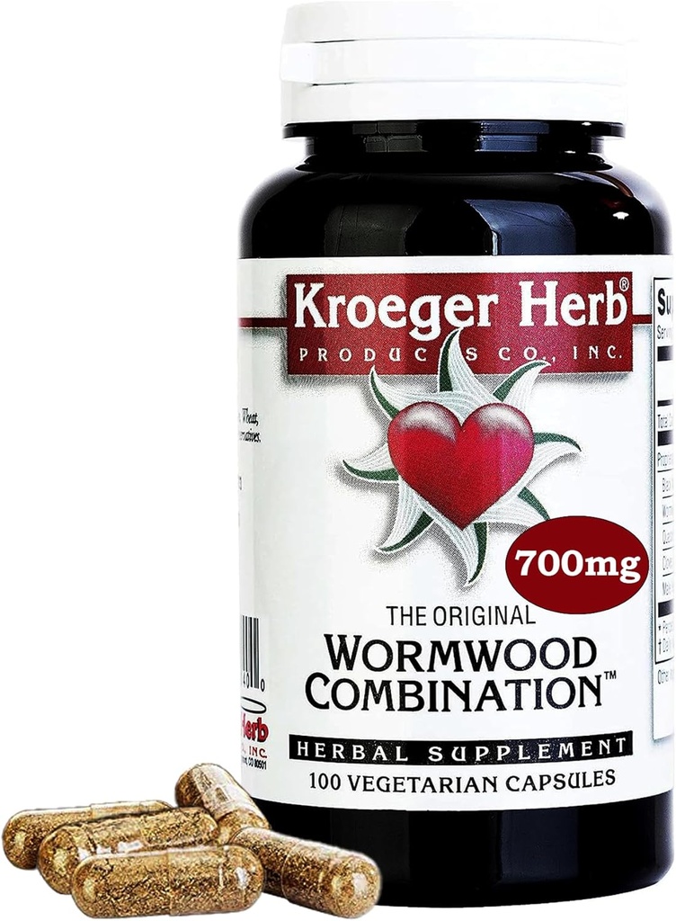 Kroeger Herb Wormwood 组合 - 100 蔬菜卡普尔