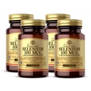 Solgar Yeast-Free Selenium 100 mcg-100 片,包 4 - 支持抗氧化剂和免疫系统健康 - 非GMO,Gluten Free,乳品自由,Kosher - 400 总服务量