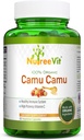 NurteeVit 100% 有机 Camu Camu Capsules 500mg (60个计数)