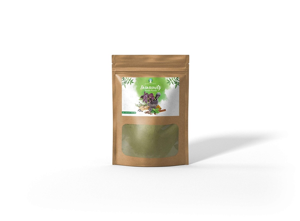 Kwath 100 Gm与天然草药 Giloy Ashwagandha Muleti、Kadha、Kadha 100 Gm的豁免