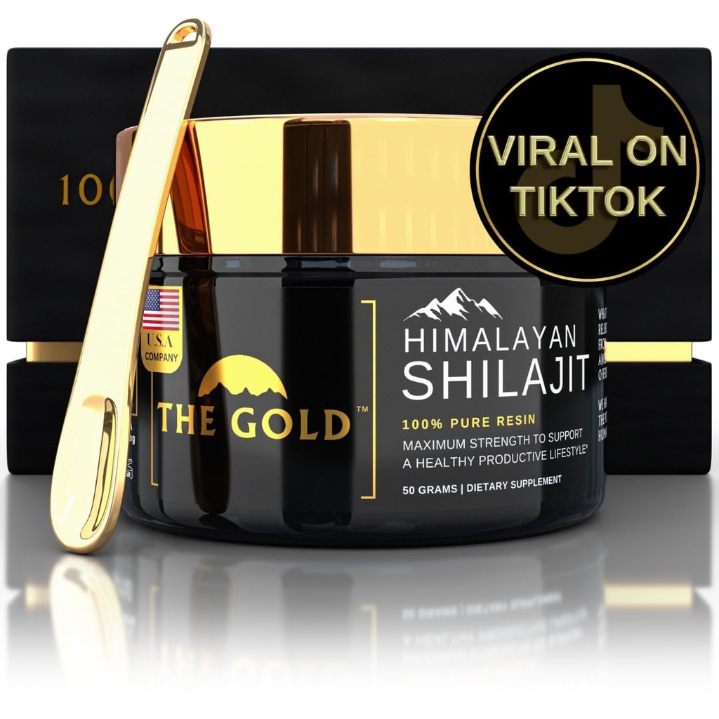 Shilajit Golod Shilajit Resin Shilajit 纯喜马拉雅有机物 Shilajit 用于检验美国A级+所有天然食物补充剂,富尔维奇酸 + Trace Minerals → 50克 100 功用