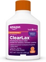 基本护理 ClearLax 聚乙烯 Glycol 3350 溶液粉 橙色Flavor, Osmotic Laxative, Stool 软化剂, Relieves 偶然便秘, 1.11磅(包1)