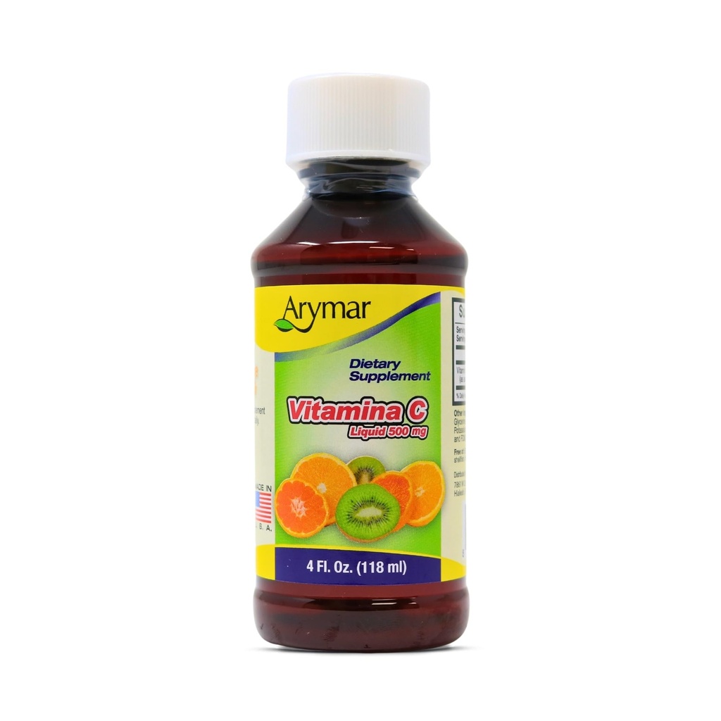 成人维生素C、免疫支持、抗氧化剂、橙色火焰(4 Fl Oz/Pack of 1)