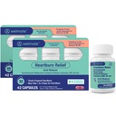 WELMATE - Esomeprazole Magnesium 20 mg - Heartburn Medicine - 减酸剂 - 延迟释放 Heartburn Relief - 24小时保护 - 男女 - 84 capsules - 2 pack