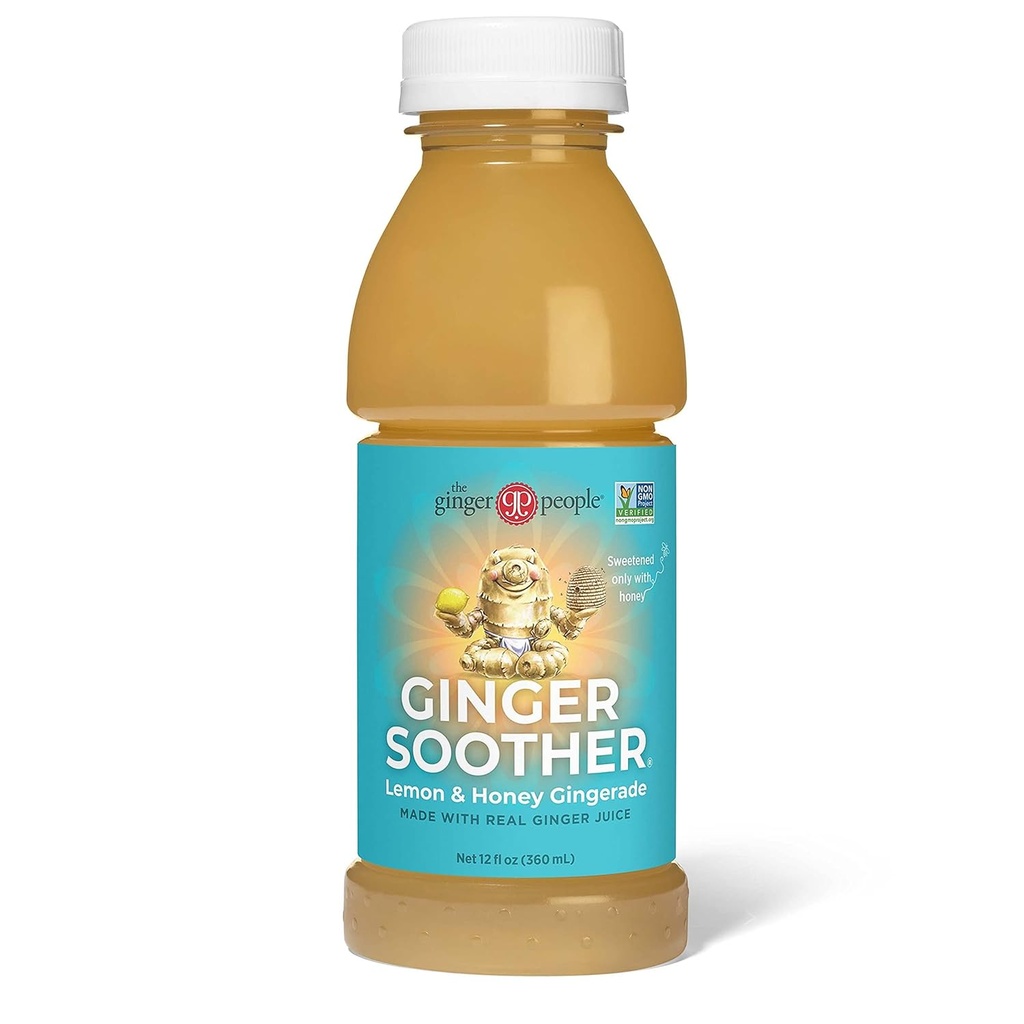Ginger Soother Lemon & Honey Gingarde – 消化支持,仅与Honey, Real Infedions, Enjoy Hot 或 Cold - 12 Fl Oz Bottle (24页) 配音:Ginger Soother Lemon & Honey Gingarde – Sweeted only with Honey, Real Infedions, Enjoy Hot 或 Cold - 12 Fl Oz Bottle(24页)