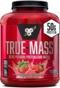 BSN TRUE-MASS 重量增益器 肌肉增益器 蛋白粉 草莓奶昔 5.82英镑