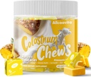Bovine Colostrum Chews 配有辅生素的增生剂,用于Gut健康,Bloating,Immune支持,皮肤,头发生长和美容 - Pineapple Flavor(60名服务员)