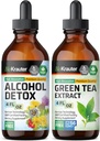 BIO KRAUTER 酒精解毒叮当4Fl. Oz. & 绿茶提取叮当4Fl. Oz.