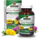 Nature's Answer Liver Support + Herbal 和 Milk Thetle & Dandelion + 膳食补充 + 推广健康的 Liver 函数 → Kosher 认证,蔬菜和 Vegan 90 Capsules