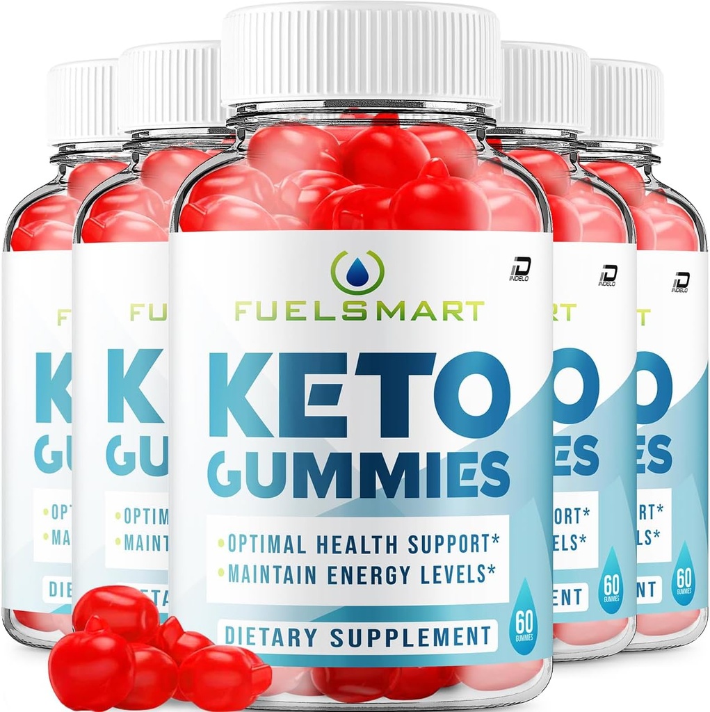 Fuel Smart ACV Gummys 补充 - FuelSmart + ACV 重量管理 Gummys 苹果 苹果 苹果 苹果 醋 1000MG 燃料 智能 Keto Gummys Reviews 维生素 B12 (5 Pack - 300 Gummys)