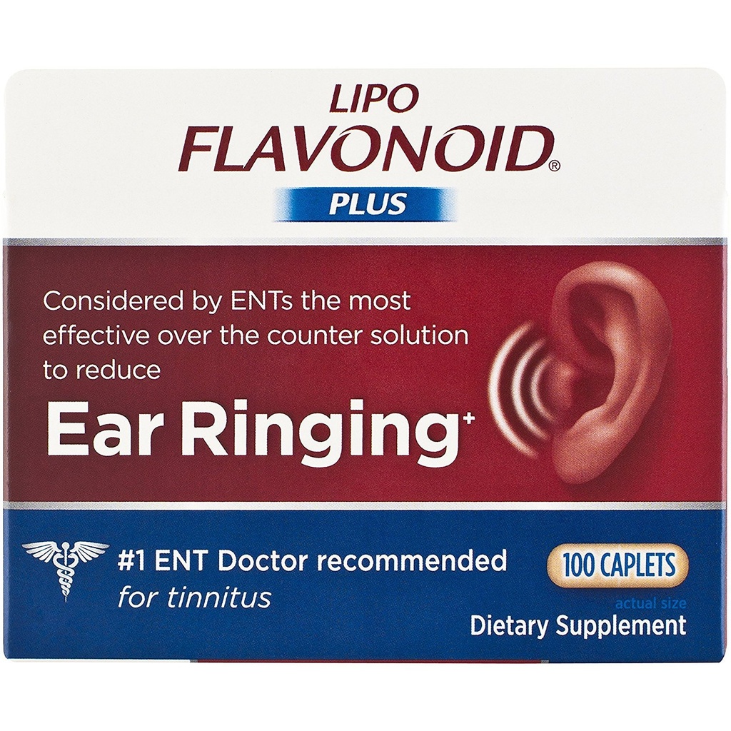 Lipo-Flavonoid Plus 饮食补充 Ear Health, 100 Countries (Pack of 2) (英语).