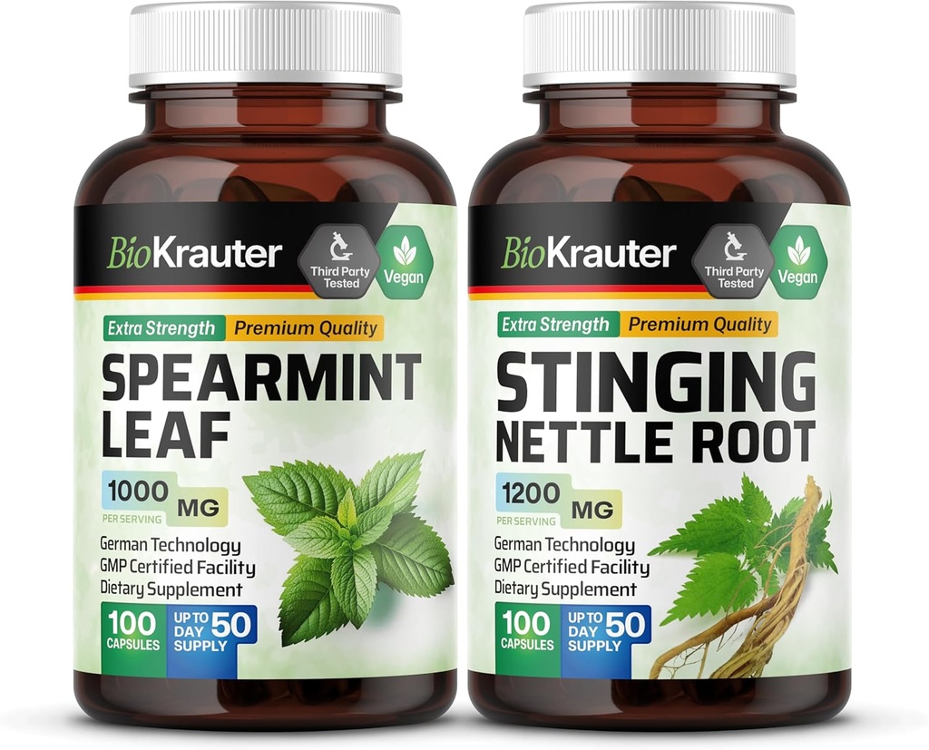 BIO KRAUTER Spearmint 100 Capsules & Stinging Nettle 100 Capsules (BIO KRAUTER Spearmint 100 Capsules & Stinging Nettle 100 Capsules) 互联网档案馆的存檔,存档日期2013-12-21.
