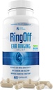 Ring Off (60 Caps) – Tinnitus Relief for Ring Ears, Clear Tinnitus 静音耳机的Running Ear Ring & Resporing Inner Peace, Ginkgo Biloba, Zinc Picolnit & More – 有效的听力健康支持 (1) 环球网.