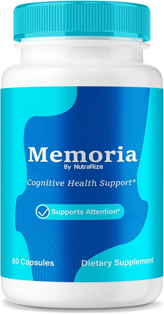 NutraRize Memoria Capsules, Premium All Natural Supposed to Support Health & Wellness, 推进记忆和焦点的官方公式, Capsulas Reviews (60 Capsules) (英语).