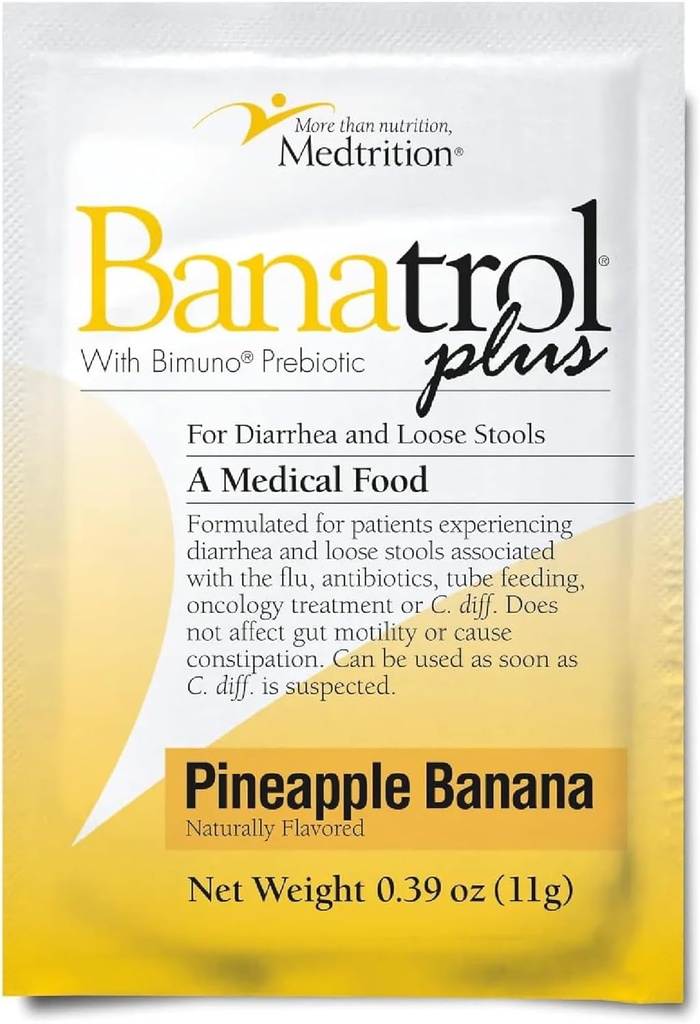 Banatrol® 天然抗痢药物先天性抗痢药物,抗慢性痢疾,IBS,常年性痢疾,临床辅助医疗食品,非便秘,25种服药(菠萝)