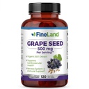 FineLand Grape种子摘录 50:1 – 每卡普苏尔25,000mg等效 – 120 Vegan Capsules – 富含抗氧化剂 → 心脏,免疫和流通支持 – 非GMO – 在美国制造