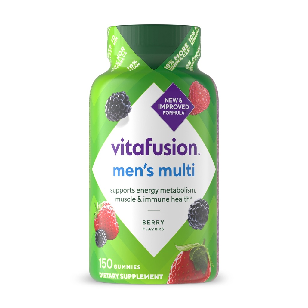 (原始内容存档于2019-09-26) (英语). Vitausion Men's Powerful Multi - Natural Berry 150 Gummies.