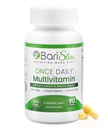 BariSlim Once Daily Bariatric 多维特敏 Capsule - 无铁配方 - Bariatric 维生素和外科手术(包括胃侧索和胃袖子)补充 90天供应