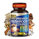1 高强度蘑菇补充品 10 in 1 高强度蘑菇补充品 - Lions Mane, Cordyceps, Reishi - 记忆和焦点大脑补充品 ** 5-Month Supply