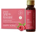 液态NAD Resveratrol NSN 替代品 10x 更多吸收 liposomal Nicotinamide Riboside 和抗氧化剂的Resveratrol