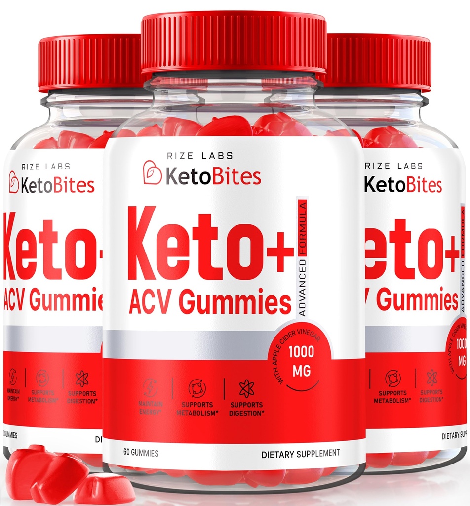 rize 实验室 - Keto Bites ACV Gummys for Advance Wight Loss, All Natural Apple Cider Vinegar Supple (180 Gummys) (全天然苹果苹果苹果苹果葡萄酒补充剂)