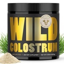 Colostrum Powder Unfavored – 120g(60 services,2g Scoop) – 草药Bovine Colostrum 补编 – 纯易燃,Gut & Energy Support – Calostro Bovino par adoros – 纯易燃,古特 & 能源支持 – Calostro Bovino para adoros