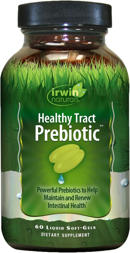Irwin Naturals Health Tract Prebiotic Supplex, 60 Counters (原始内容存档于2019年).