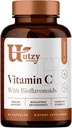 Utzy Naturals Naturals Vitamin C 复合体 | 400mg Vitamin C 配有 Acercola 和 Citrus Bioflavoids | 60 Capsules