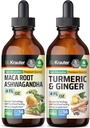 Maca Ashwagandha Tincture 4 Fl. Oz. & Turmeric Ginger Tincture 4 Fl. Oz. (原始内容存档于2019-03-09).