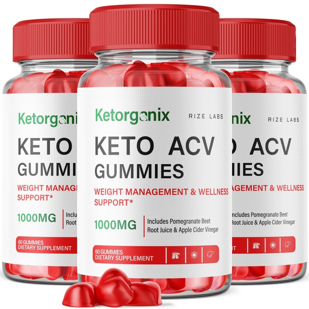 Ketorganix Keto ACV Gummys for Advanced Wight Loss Ketorganix Keto Gummys with Apple Cider Vinegar Supple Belly Fat Gomitas Pastillas (180 Gummys) (第3页)