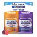 Mucinex 儿童威猛的厨师 儿童 咳嗽 日间和夜间 价值包, 易药 咳嗽抑制剂 儿童 Dexromethorphan, 混合莓 Flavor, 32 药剂 厨师餐具