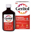 Geritol,液体维生素和铁辅料,能源支持,包含高潜力的B-维生素和铁,欢乐的味道,容易吞咽,没有人工甜甜剂,非GMO,12 Oz