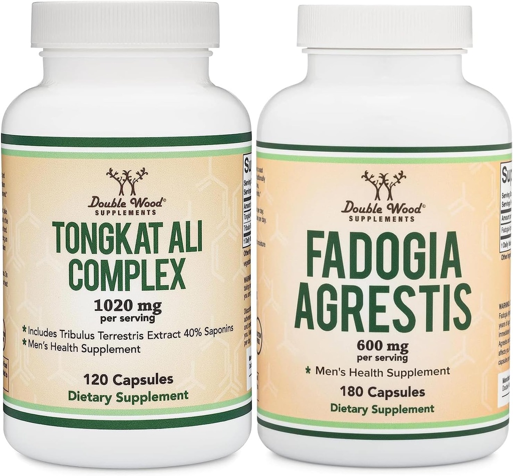 Tongkat Ali和Fadogia Agrestis Bundle——男子健康和运动表现