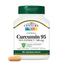 21世纪 Curcumin 95 草药补充剂,45 Counter(22757)