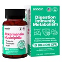 Akkermansia Muciniphila + Probiotic, Postbiotic & Inulin - 消化、免疫支持的古特健康补充剂 - 100亿 CFU, Vegan & Gluten-Free