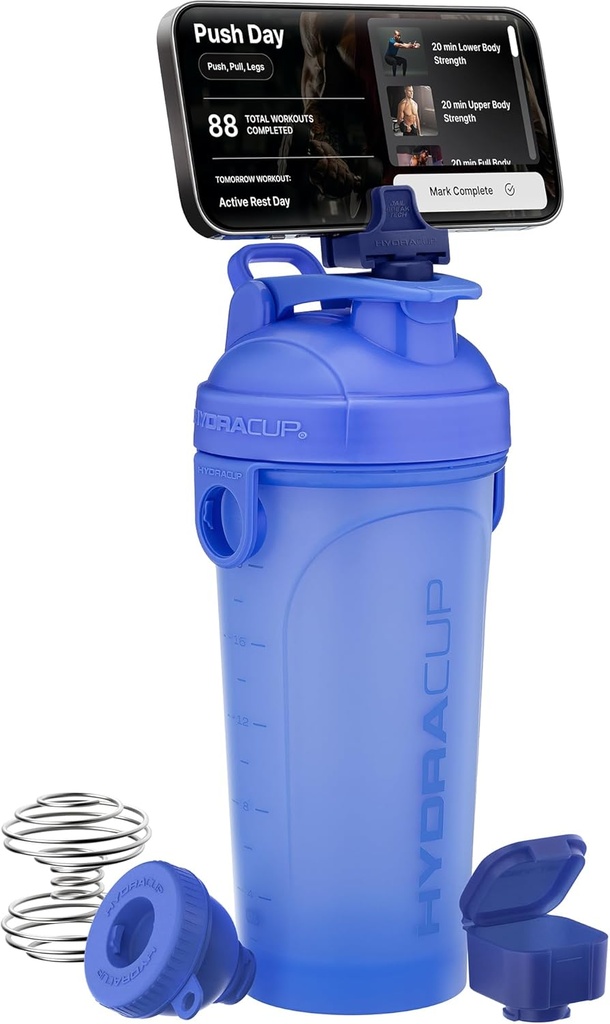 Hydra Cup JailBreak Bottle (第一代) - Free Your Shaker QQ 作为Tripod 用于观察和记录内容 QQ 混合摇摆 包括电话剪辑、枕箱、漏斗、摇摆瓶和双混合器