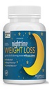 最大 Slim 夜间体重支持 — Gentle Fat 燃烧和睡眠援助 — African Mango, Resveratrol & Green Tea — Non-GMO, Vegan, 60 Capsules
