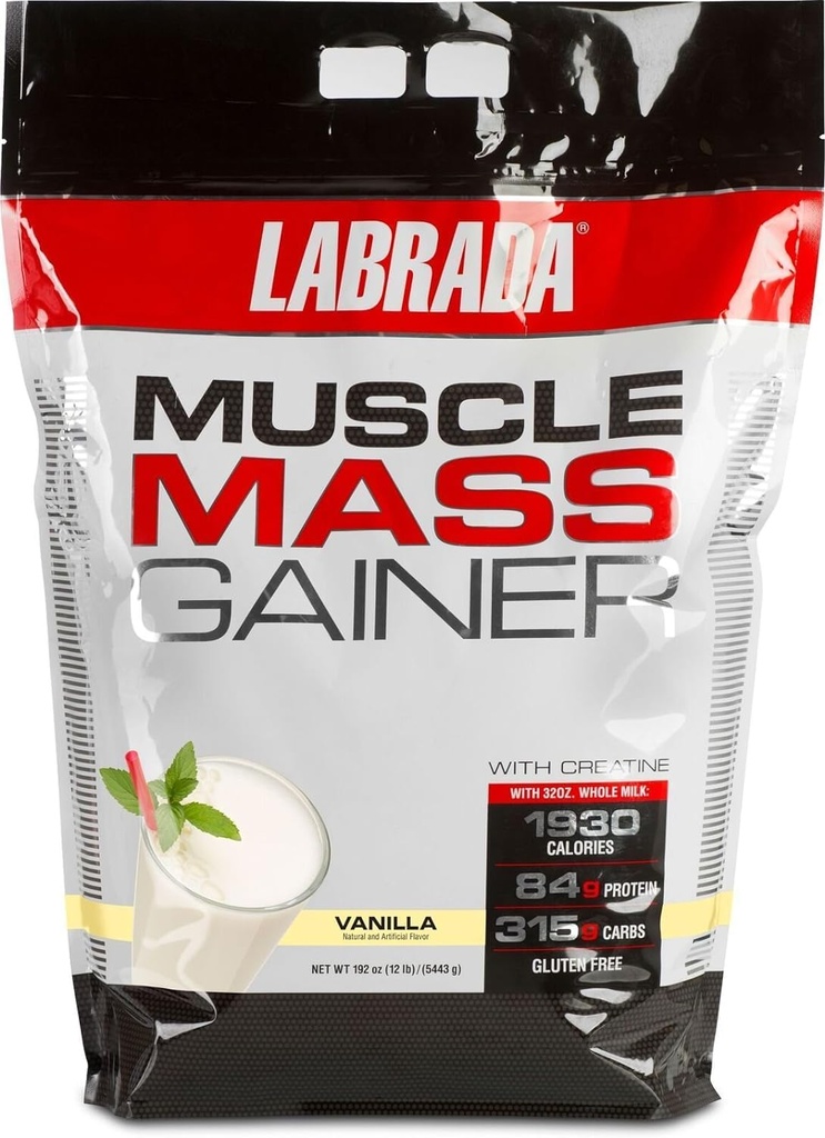 Labrada 营养 肌肉 大众增益器,香草,12英镑
