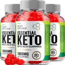 (3 pack) 基本 Keto ACV Gummys - 高级公式 基本 Keto + ACV 重量管理 Gummys Apple Cider Vinegar Keto 基本饮食补充审查 维生素 B12 B6(180 Gummys)